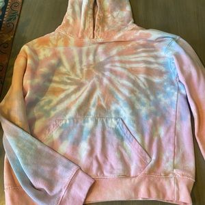 Girls tie dye hoodie